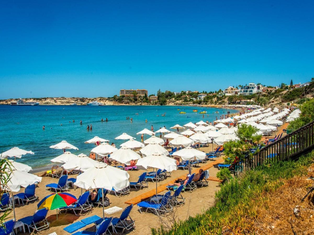 Villa Ocean Stones 1Km From Main Coral Bay Beach Peyia Exterior photo